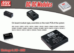 meanwell DC-DC-Modules